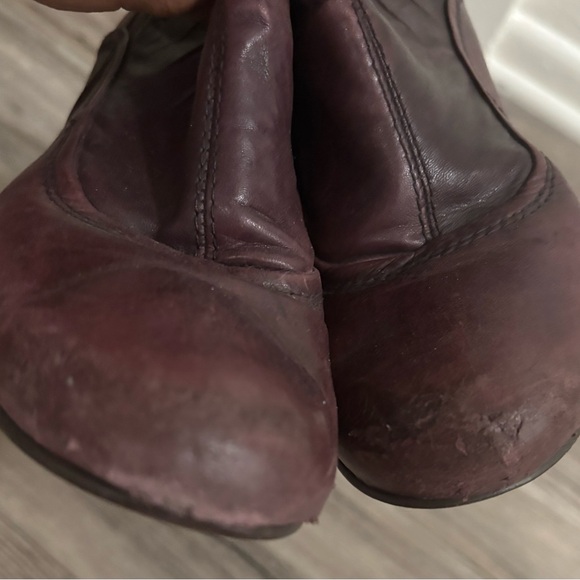 Everybody by B.Z. Moda leather bootie; wine color - Picture 5 of 5